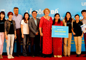 Nam Long tham dự chương trình tài trợ của Unicef tại KonTum 2014